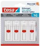 tesa 4er-Pack Klebenagel wei&szlig; wei&szlig;