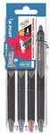 Pilot 4er-Etui Tintenroller &raquo;FriXion Point Clicker 0.5&laquo; Set2Go