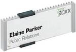 Durable T&uuml;rschild &raquo;Info Sign 480023&laquo; silber, 14.9x5.3 cm