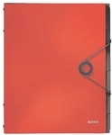 Leitz Ordnungsmappe &raquo;Solid 4569&laquo; rot, 26x32x1.7 cm