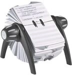 Durable Rollkartei &raquo;Telindex Flip&laquo; schwarz, 21.5x12x18.5 cm