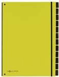 Pagna Pultordner &raquo;Trend&laquo; 12 blanko F&auml;cher f&uuml;r Monate gr&uuml;n, 26.5x34 cm