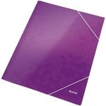 Leitz Eckspannermappe A4 &raquo;WOW 3982&laquo; violett, 24.1x31 cm