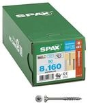SPAX Universalschrauben T40 Senkkopf Edelstahl A2 8 x 160 mm 50 St&uuml;ck