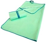 dyckhoff Mikrofaser Handtuch mit Rei&szlig;verschluss 60,0x120,0 cm gr&uuml;n