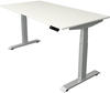 Schreibtisch höhenverstellbar (elektrisch) »Move 4« 140 cm T-Fuß weiß,...
