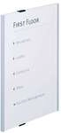 Durable T&uuml;rschild &raquo;Info Sign 480823&laquo; silber, 29.7x42 cm