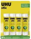 UHU Klebestift &raquo;stic&laquo; 40 g 4er-Pack transparent