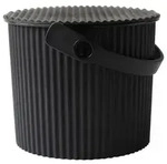 omnioutil Eimer Mini schwarz 4l