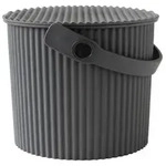omnioutil Eimer Mini uni grau 4l