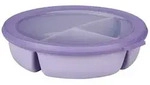 mepal Bento Bowl Cirqula (250+250+500 ml) Vivid lilac