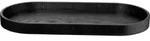 ASA Holztablett oval 35,5cm schwarz