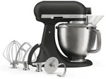Kitchen Aid 4,7l Artisan Plus K&uuml;chenmaschine Gusseisen Schwarz