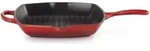 Le Creuset Grillpfanne Signature Quadratisch 26cm kirschrot