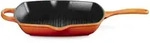 Le Creuset Grillpfanne Signature Quadratisch 26cm ofenrot