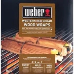 Weber Wood Wraps - D&uuml;nne R&auml;ucherh&ouml;lzer Zedernholz