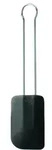 R&ouml;sle Teigschaber Silikon schwarz 32 cm