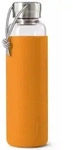 Black and Blum Glas-Wasserflasche Orange 600ml