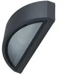 Aluminium Wandleuchte HOJA f&uuml;r E27 230V Au&szlig;enlampe IP54 HEITRONIC 35279