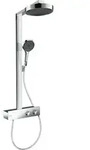Hansgrohe Rainfinity Showerpipe 250 1jet EcoSmart mit ShowerTablet 350, Chrom