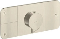Hansgrohe 45713820, Hansgrohe AXOR One Thermostatmodul Unterputz, Brushed Nickel, 3