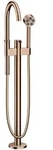 Hansgrohe AXOR One Wannenmischer bodenstehend, Polished Red Gold, Ausladung 220 mm,
