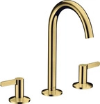 Hansgrohe 48050990, Hansgrohe AXOR One 3-Loch Waschtischarmatur mit Push-Open