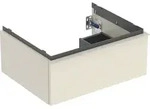 Geberit iCon Unterschrank f&uuml;r Waschtisch, sand-grau, 60 cm Breite, 24,7 cm H&ouml;he,