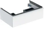 Geberit iCon Unterschrank f&uuml;r Waschtisch, 1 Schublade, wei&szlig; hochgl&auml;nzend/matt, 74