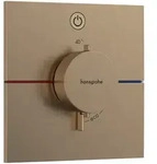 Hansgrohe ShowerSelect Comfort E Thermostat Unterputz f&uuml;r 1 Verbraucher, Brushed