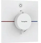 Hansgrohe ShowerSelect Comfort E Thermostat Unterputz, Mattwei&szlig;, 1 Verbraucher,