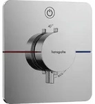 Hansgrohe ShowerSelect Comfort Q Thermostat Unterputz f&uuml;r 1 Verbraucher, Chrom