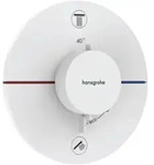 Hansgrohe ShowerSelect Comfort S Thermostat Unterputz, Mattwei&szlig;, 2 Verbraucher,