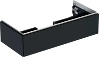 Geberit 505074008, Geberit ONE Unterschrank f&uuml;r Waschtisch, schwarz matt, 103,6 x