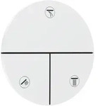 Hansgrohe ShowerSelect Comfort S Ventil Unterputz, Mattwei&szlig;, 3 Verbraucher,...