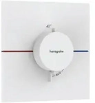 Hansgrohe ShowerSelect Comfort E Thermostat Unterputz, Mattwei&szlig; &ndash; Komfortable