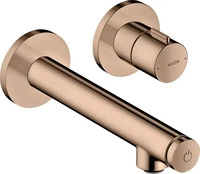 Hansgrohe 45112300, Hansgrohe AXOR Uno Waschtischmischer Unterputz, Polished Red