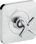 Hansgrohe 36771800, Hansgrohe AXOR Citterio E Absperrventil Unterputz, Edelstahl