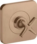 Hansgrohe 36771310, Hansgrohe AXOR Citterio E Absperrventil Unterputz Brushed Red
