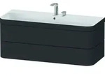 Duravit Waschtischunterschrank c-shaped Set wandh&auml;ngend &bdquo;Happy D.2 Plus&ldquo;...