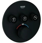 Thermostat Grohtherm SmartControl 29508, 3 Absperrventile, Fertigmontageset f&uuml;r