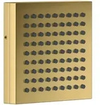 Hansgrohe AXOR ShowerComposition Schulterbrause 110x110 mm, PowderRain Strahlart,