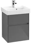 Villeroy & Boch Waschbeckenunterschrank Collaro C00600, Glossy Grey, 460 x 374...