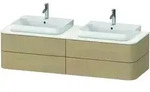 Duravit Waschtischunterschrank wandh&auml;ngend &bdquo;Happy D.2 Plus&ldquo; 160 &times; 40,8 &times; 55 cm
