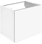 KEUCO Waschtischunterschrank mit Auszug &bdquo;X-Line&ldquo; Inox (Glas, satiniert),...
