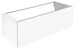 KEUCO Waschtischunterschrank mit Auszug &bdquo;X-Line&ldquo; Wei&szlig; (Glas), Wei&szlig; (Dekor,