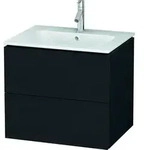 Duravit Waschtischunterschrank wandh&auml;ngend &bdquo;L-Cube&ldquo; 62 &times; 55 &times; 48,1 cm Eiche