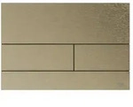 square II Met. WC-Bet&auml;tigungsplatte Nickel geb. (mit Anti-Fingerprint)
