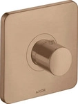Hansgrohe 34715310, Hansgrohe AXOR Citterio M Thermostat Unterputz, Brushed Red...