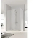 Kermi Duschdesign Walk-In-Duschkabine &bdquo;WALK-IN XC&ldquo; Glas Klar, Profile Silber